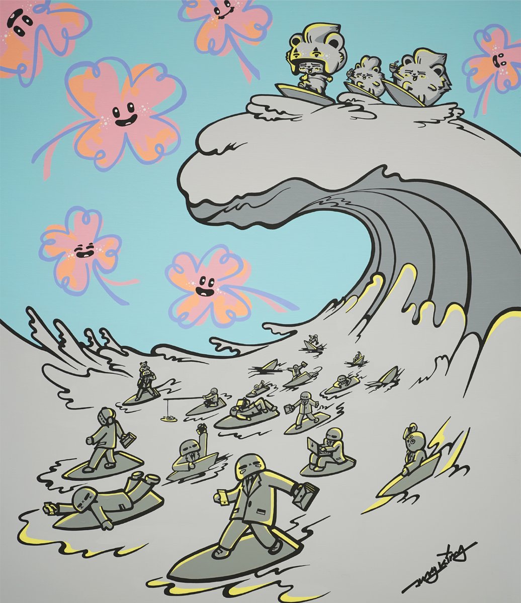 Life is fun — Waves of Change P.B, 2024